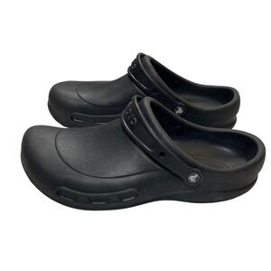 Crocs Black Bistro Slip On Work Clogs Shoes Men Size 15